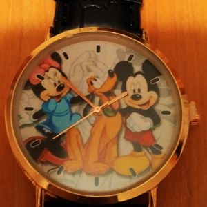 Mickey Mouse, Minnie And Pluto Watch-Brand New!